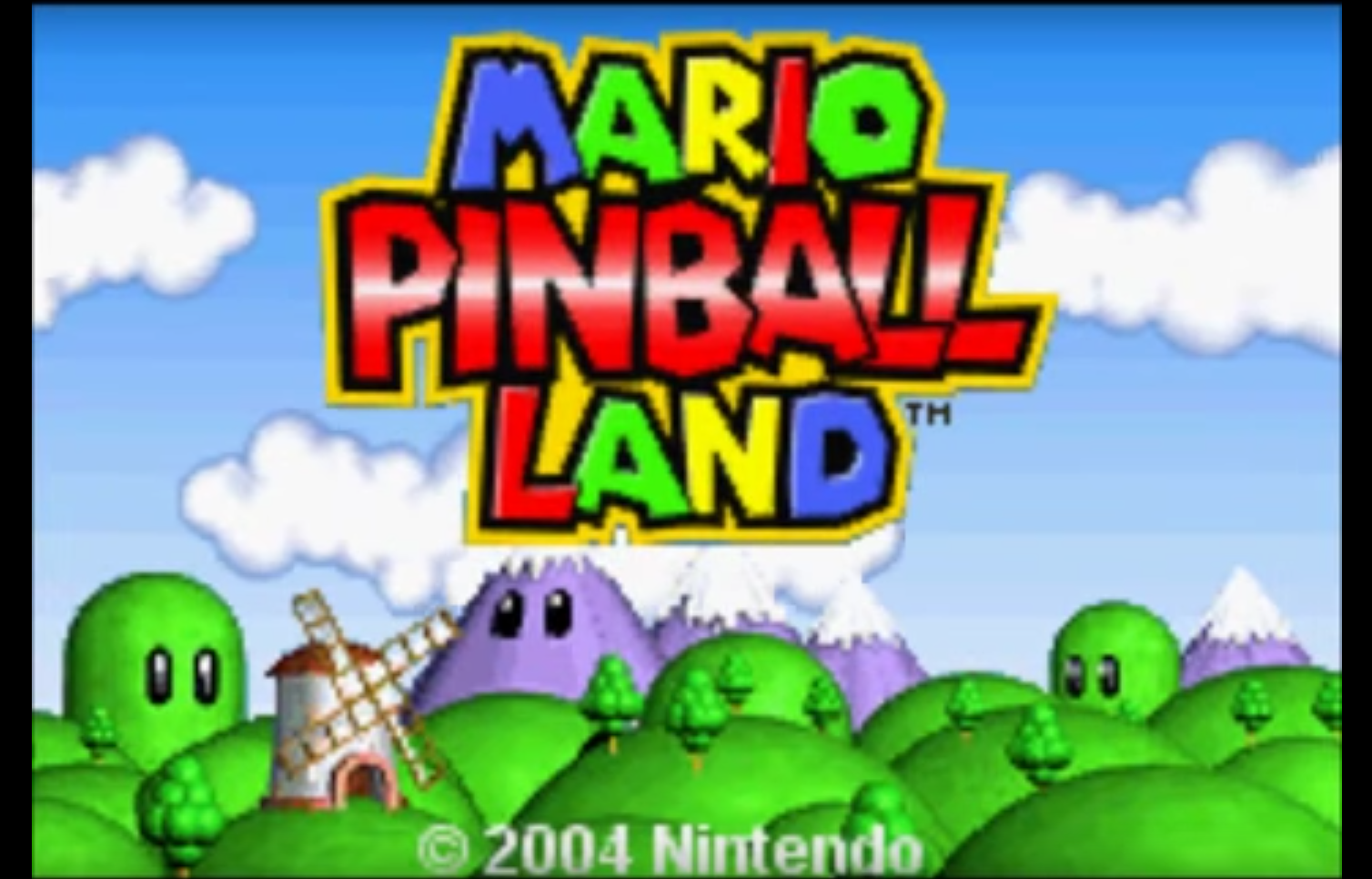 mario pinball land